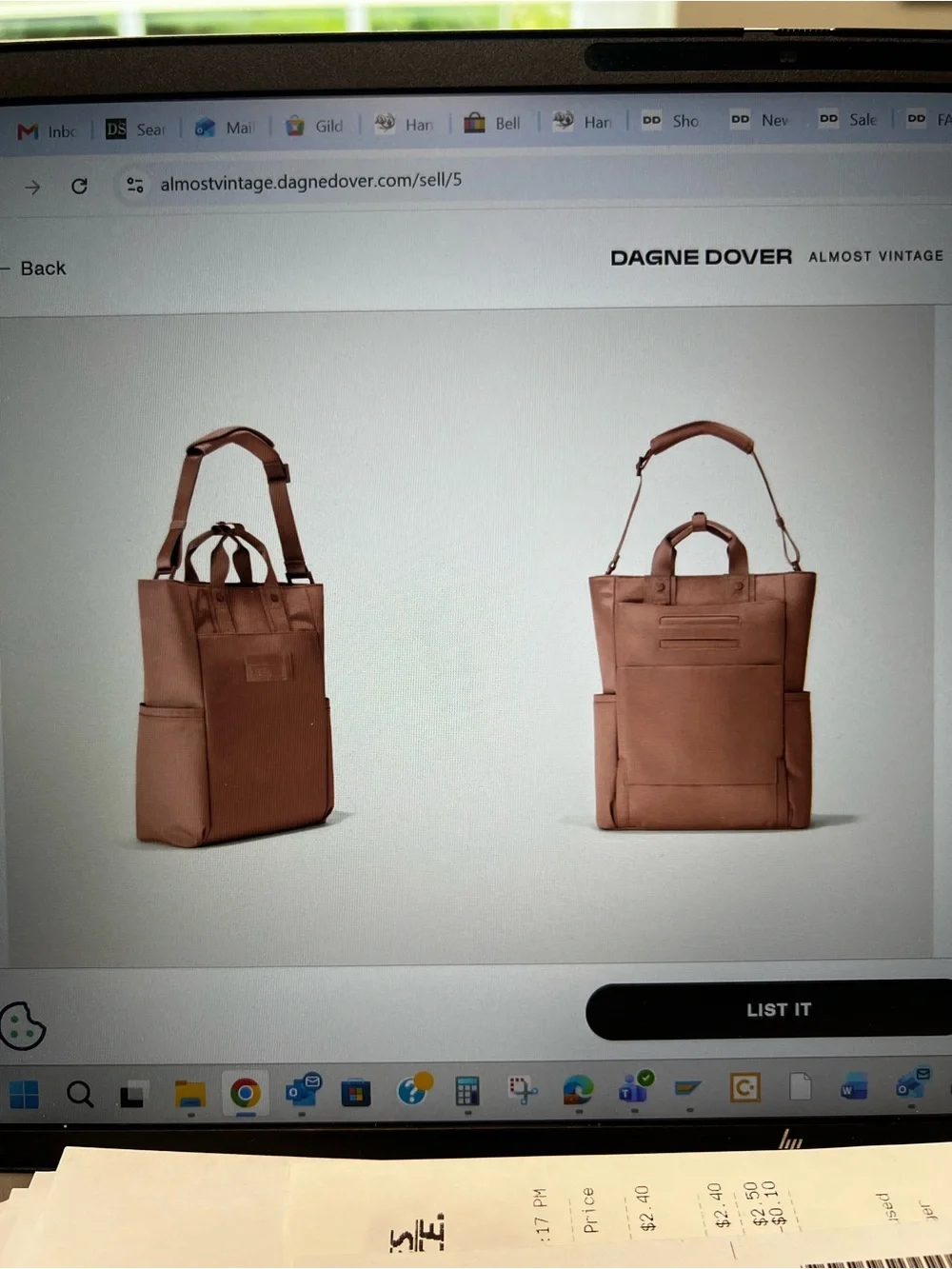 Dagne Dover Convertible Backpack Tote
